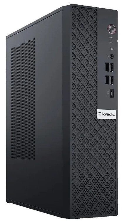 Компьютер Kvadra TAU SFF 16/512GB Black (Y2SYSCAS113R_E3786C)