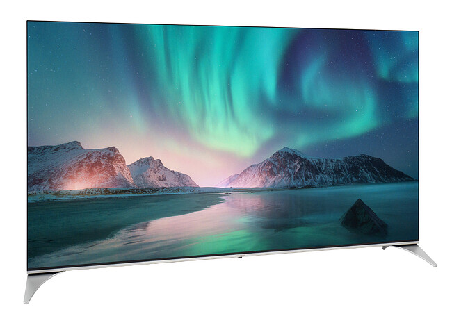 Телевизор Hyundai H-LED65QBU7500 черный