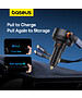 Автомобильное зарядное Baseus Enjoyment Pro C+Retractable C Cable 60W Cluster Black (C00057802111-00)