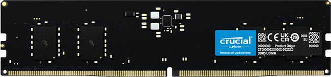 Оперативная память Crucial 8GB DDR5 (CT8G56C46U5) Оперативная память Crucial 8GB DDR5 (CT8G56C46U5)