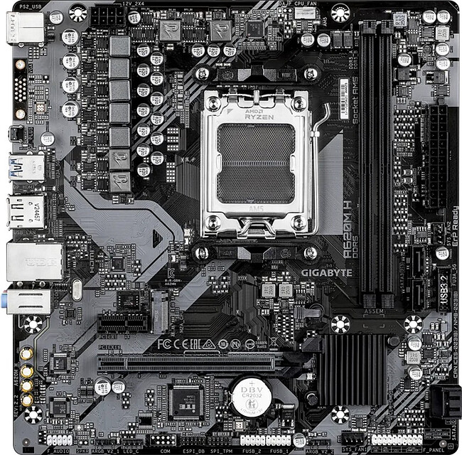 Материнская плата GigaByte A620M H rev. 2.2