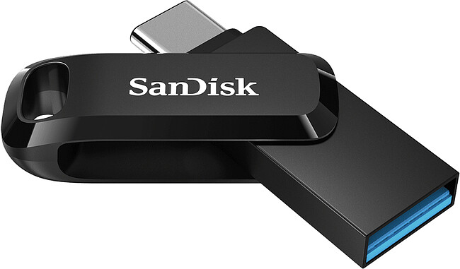 USB Flash-накопитель SanDisk Ultra Dual Drive Go Type-C 256GB черный (SDDDC3-256G-G46)