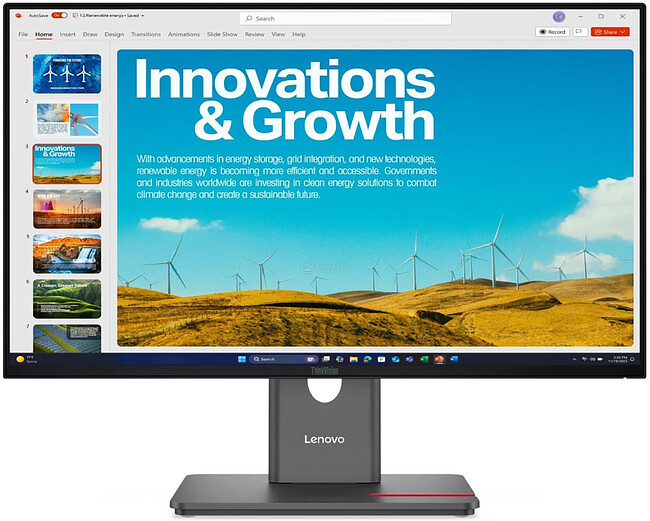 Монитор Lenovo P24QD-40 (64B1GAR1CB)
