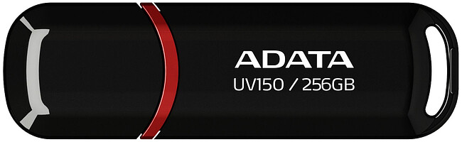 USB Flash-накопитель A-Data UV150 256Gb черный (AUV150-256G-RBK)