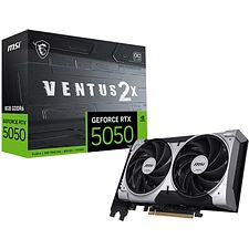 Видеокарта MSI GeForce RTX 5050 Ventus 2X OC 8GB GDDR6