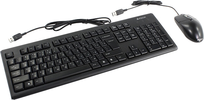 Набор периферии A4Tech KRS-8372 USB Black