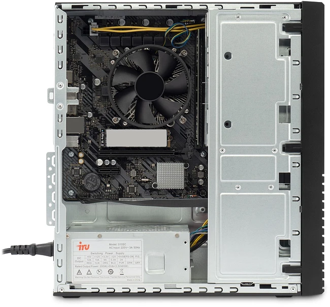 Компьютер IRU Planio 310H6SFC черный (2153501)