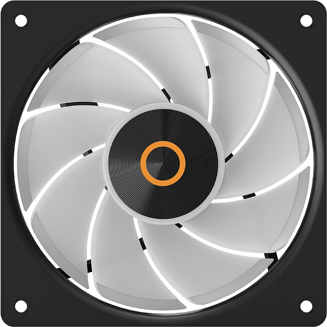 Комплект вентиляторов для корпуса Ocypus Gamma F12 Elite BK ARGB Reverse Blade 3 IN 1 Black (Gamma-F12-BK3AM01E-GL)