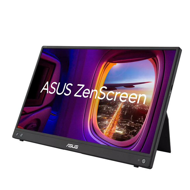 Монитор Asus ZenScreen MB16AHV черный (90LM0381-B02370)