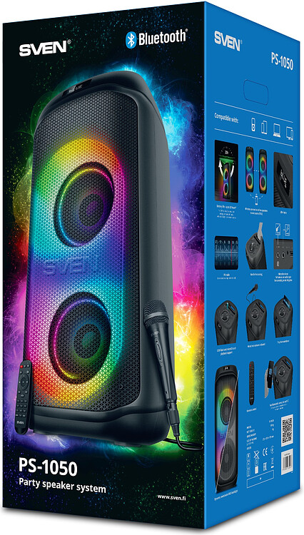 Колонка для вечеринок Sven PS-1050 (SV-022907)