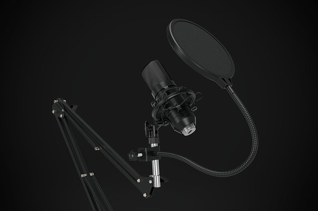 Микрофон Oklick SM-600G черный (1796784)