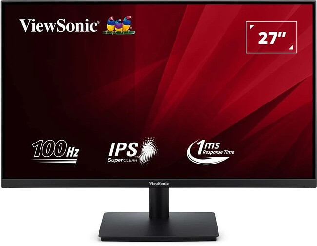 Монитор ViewSonic VA270-H-2 черный Монитор ViewSonic VA270-H-2 черный