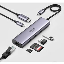 USB-хаб Ugreen CM512-60515 Space Gray (60515)