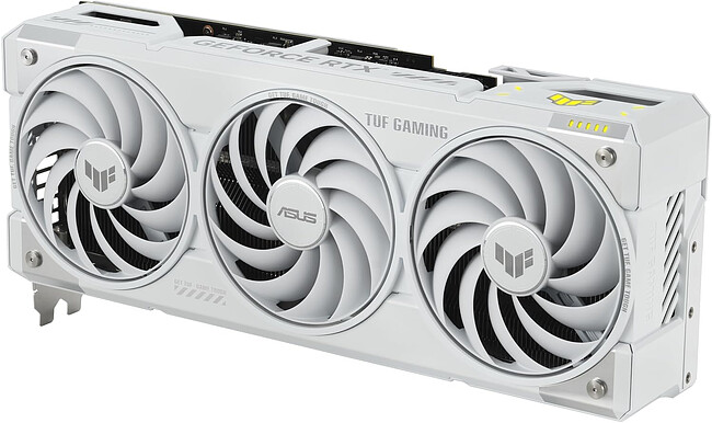 Видеокарта ASUS TUF Gaming GeForce RTX 5070 Ti OC 16GB GDDR7 White TUF-RTX5070TI-O16G-WHITE-GAMING (90YV0MD3-M0NA00)