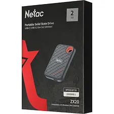 Внешний накопитель Netac ZX20 2TB синий (NT01ZX20-002T-32BL)