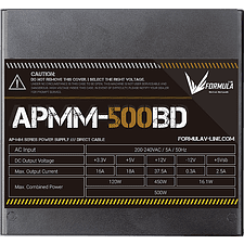 Блок питания Formula V Line ATX 500W (APMM-500BD)