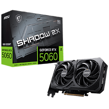 Видеокарта MSI GeForce RTX 5060 Shadow 2X OC 8Gb GDDR7 RTL