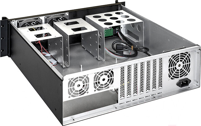 Корпус ExeGate 3U450-08 Pro без БП (EX292257RUS)
