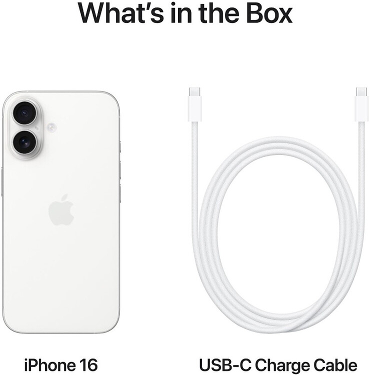 Смартфон Apple iPhone 16 128Gb A3287 белый (MYE93HN/A)