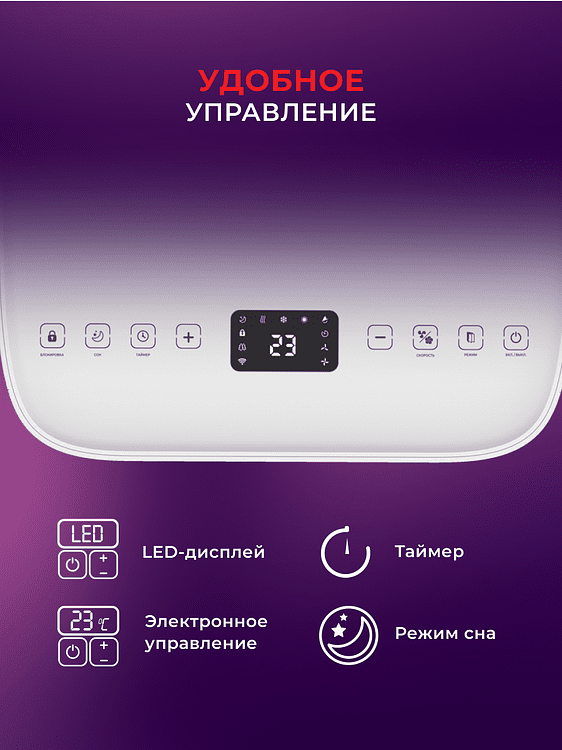 Мобильный кондиционер Royal Clima Magnate RM-MT22CH-E