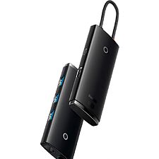 Док-станция Baseus Lite Series Black (WKQX040001)