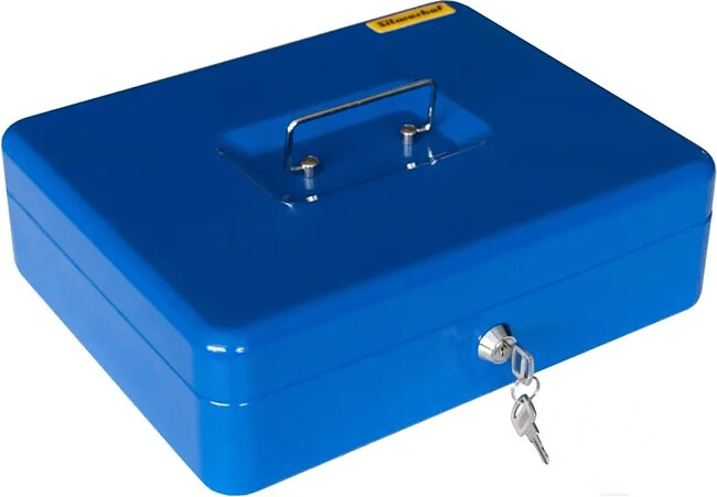 Ящик для денег Silwerhof 90x300x240 синий Ящик для денег Silwerhof 90x300x240 синий