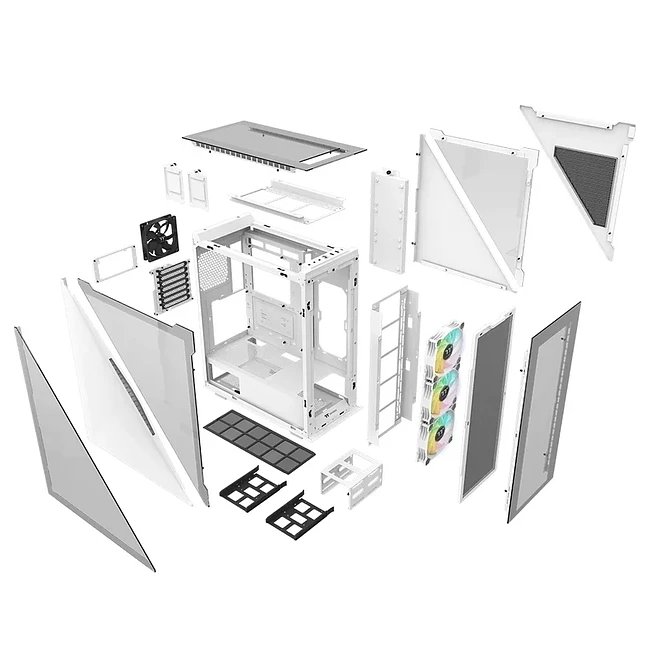 Корпус Thermaltake Divider 500 TG ARGB (CA-1T4-00M6WN-01)