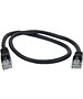 Патч-корд Buro UTP cat5E 0.5м черный RJ-45 (m)-RJ-45 (m)