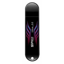 USB Flash-накопитель Silicon-Power Blaze B10 128Gb черный (SP128GBUF3B10V1B)