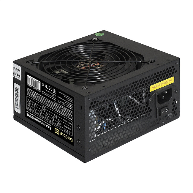 Блок питания ExeGate 600NPXE +PFC 600W (EX221639RUS)