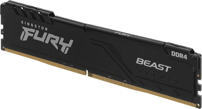 Оперативная память Kingston Fury Beast 4x16GB DDR4 PC4-25600 (KF432C16BB1K4/64)