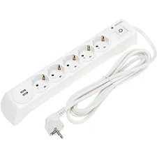 Сетевой фильтр Kranz 13-4700 белый