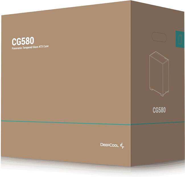 Корпус DeepCool CG580 без БП черный (R-CG580-BKNDA0-G-1)