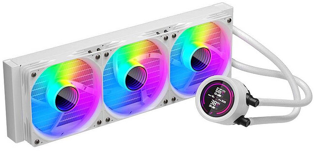 Система жидкостного охлаждения для процессора 1stPlayer TS4 360 White (TS4-360-WH)