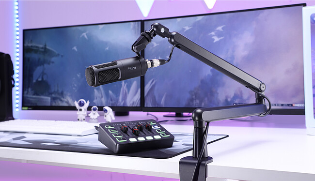 Микрофон Fifine K669D черный