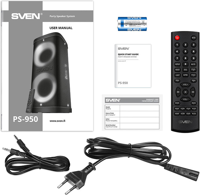 Колонка для вечеринок Sven PS-950 (SV-022396)