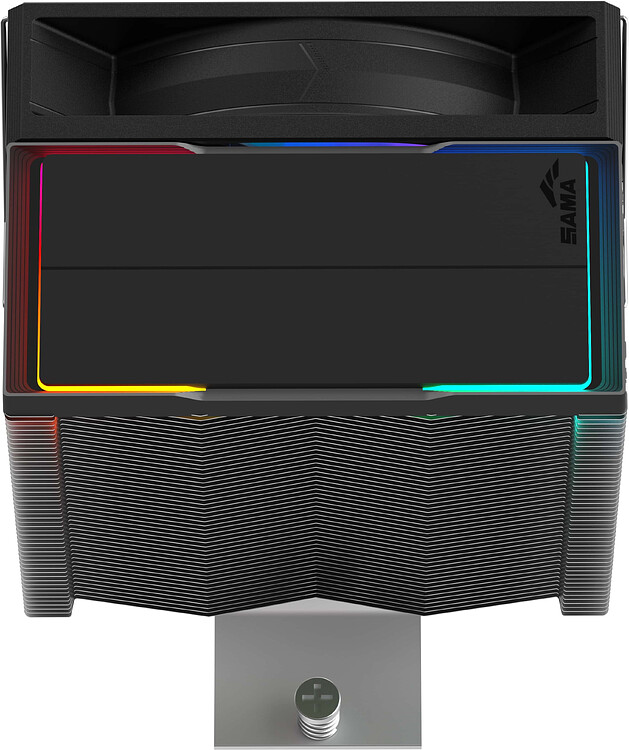 Кулер для процессора Sama X40L серебристый (X40-XXWAYXOX-G)