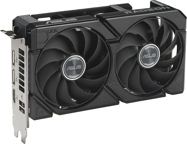 Видеокарта ASUS Dual Radeon RX 9060 8GB GDDR6 DUAL-RX9060-8G (90YV0NU0-M0NA00)
