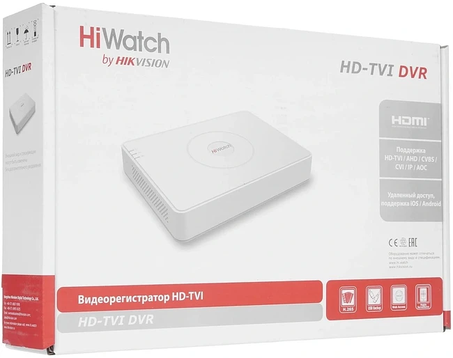 Видеорегистратор наблюдения HiWatch DS-H216QA(D)