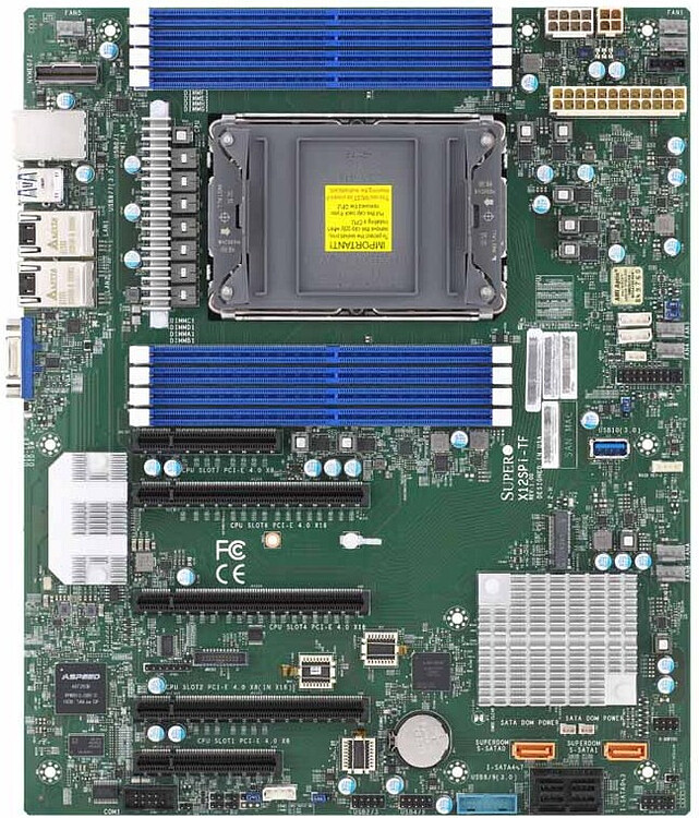 Материнская плата SuperMicro MBD-X12SPI-TF-B