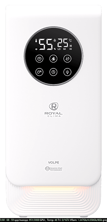 Увлажнитель воздуха Royal Clima RUH-VP270/6.5E-WT белый