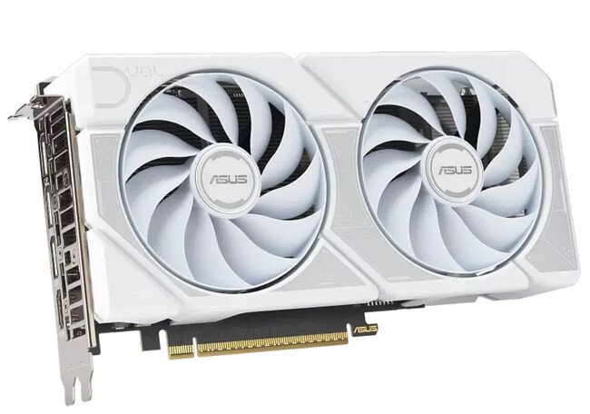 Видеокарта Asus GeForce RTX 5060TI OC Edition 16Gb GDDR7 White DUAL-RTX5060TI-O16G-WHITE (90YV0MH6-M0NA00)