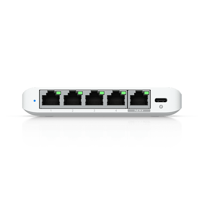 Коммутатор Ubiquiti UniFi Switch Flex Mini 2.5G Compact (USW-Flex-2.5G-5)