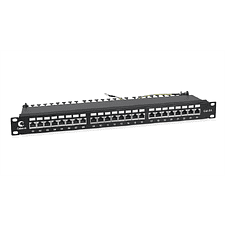 Патч-панель Cabeus PL-24-Cat.6a-SH-Dual
