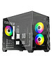 Корпус ID-Cooling View 500 ARGB без БП черный