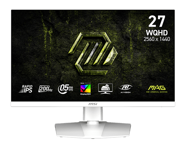 Монитор MSI MAG 274QRFW E20 White (9S6-3CF99T-011)