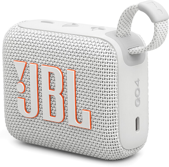 Беспроводная колонка JBL Go 4 White (JBLGO4WHT)