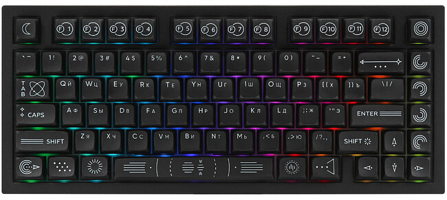 Клавиатура Дарк Проджект CM81 Zeno Black (DP-CM81ZBC)