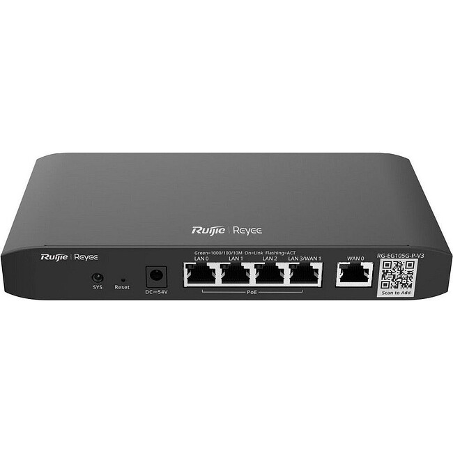 Маршрутизатор Reyee RG-EG105G-P-V3