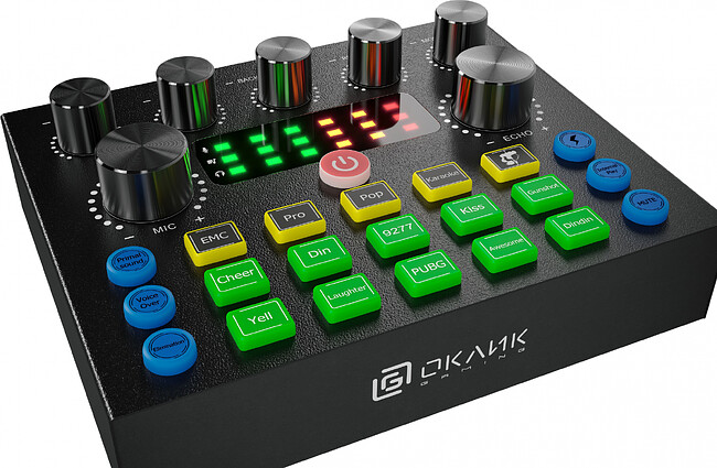 Микрофон Oklick SM-600G черный (1796784)